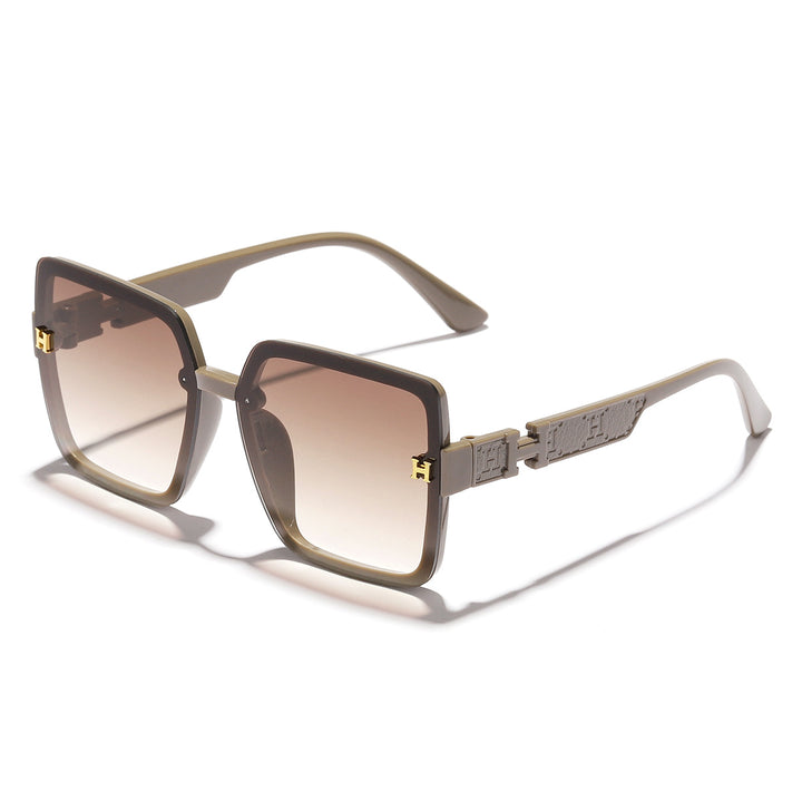 Women's oversized fashionable sunglasses with elegant gradient Stornfield