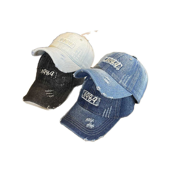 Women's Distressed Denim Cap Stornfield