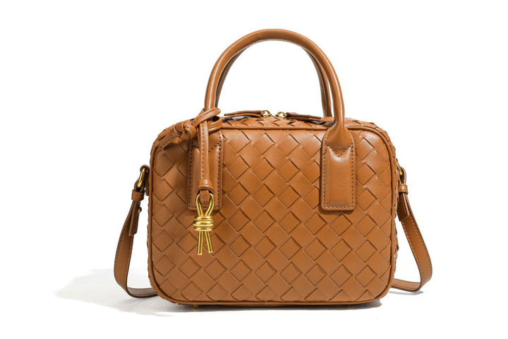 Textured Leather Boutique Handbag Stornfield