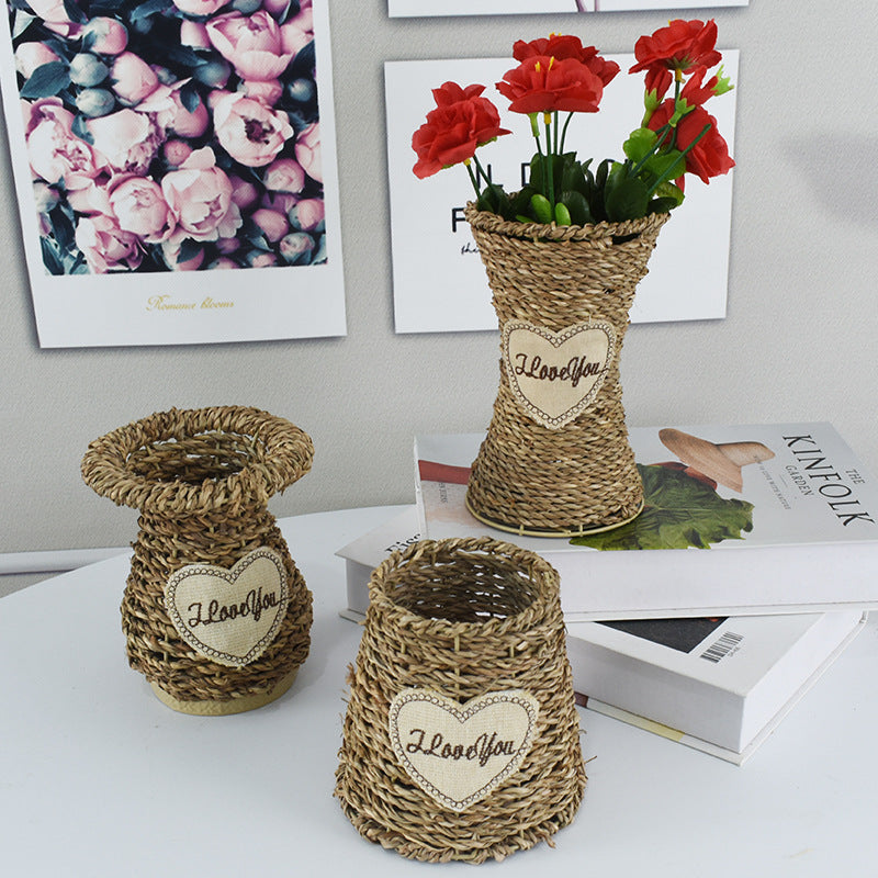 Handcrafted Natural Woven Storage Basket Stornfield