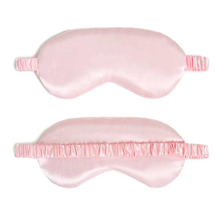 Women's ergonomic silk-like sleep mask with padded nose bridge and elastic strap Stornfield