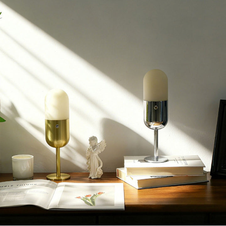 Modern Brass Table Lamp