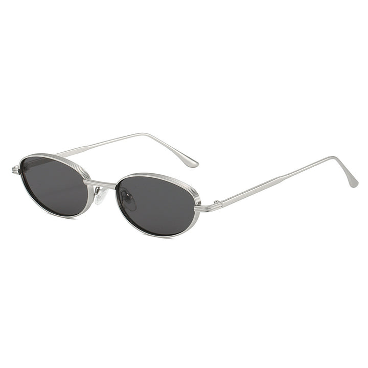 Fashion-Forward Oval Frame Sunglasses Stornfield