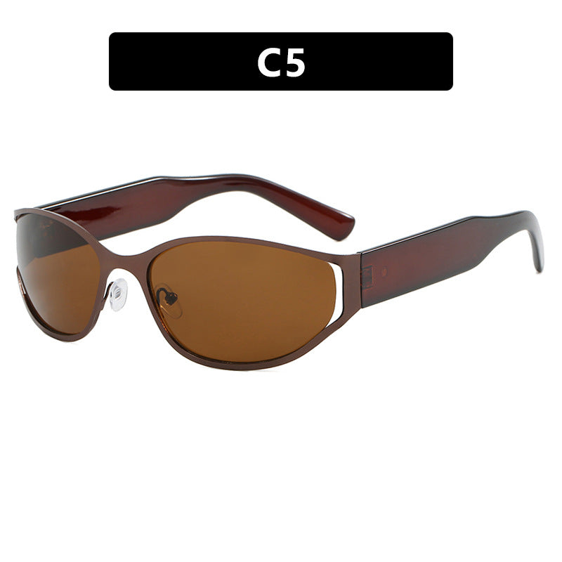 Women's modern sunglasses with elegant contours and protective UV filter Stornfield