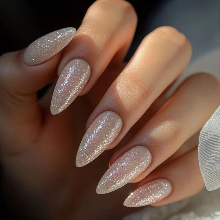 Glamorous Artificial Nails In Elegant Stiletto Style Stornfield