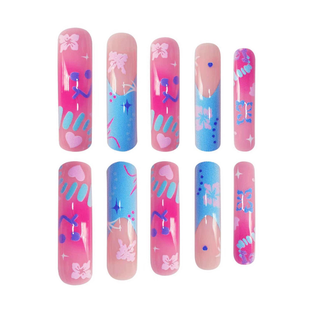 Artistic Long Acrylic Nail Enhancements Stornfield 1787977718