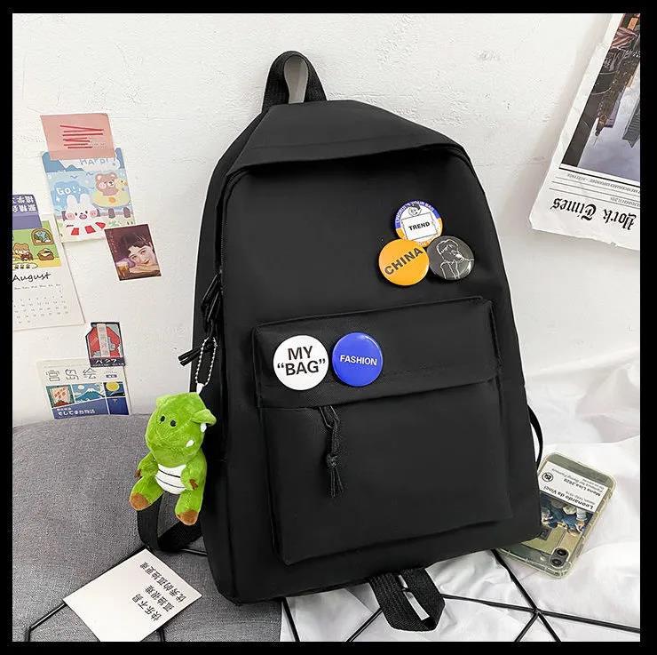Backpack with Creative Button Design Stornfield