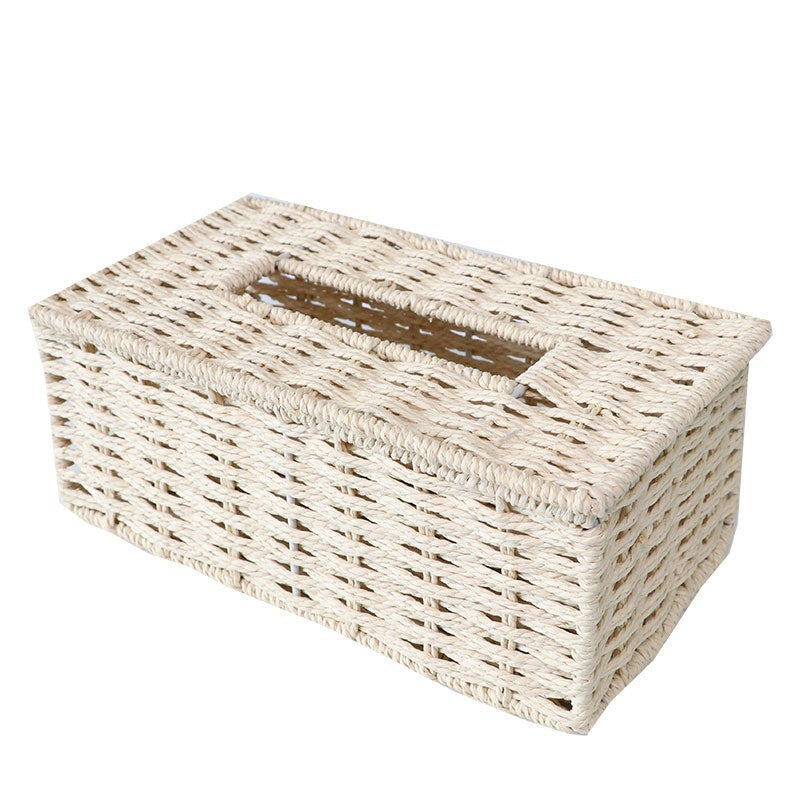 Ladies Storage Basket in Natural Woven Look Stornfield