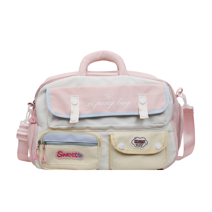 Sporty Shoulder Bag With Multifunctional Compartments Stornfield