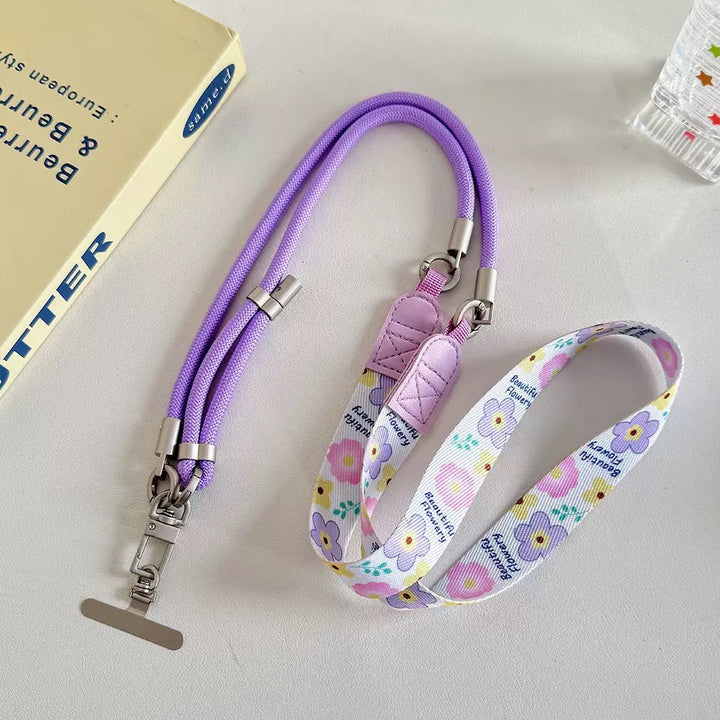 Stylish Floral Lanyard Stornfield