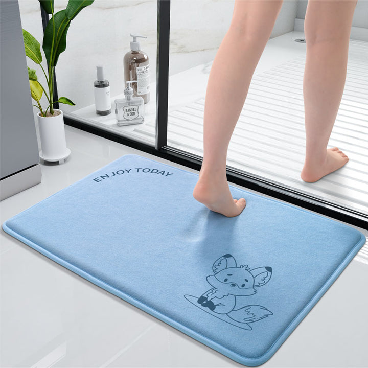 Cute Animal Design Bath Mat Stornfield