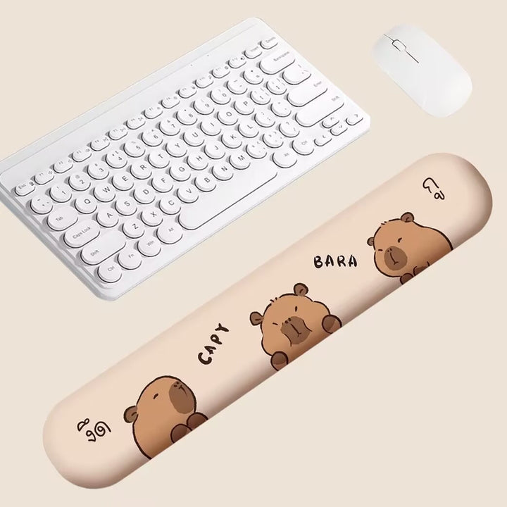Cute Capybara-Themed Gel Wrist Rest