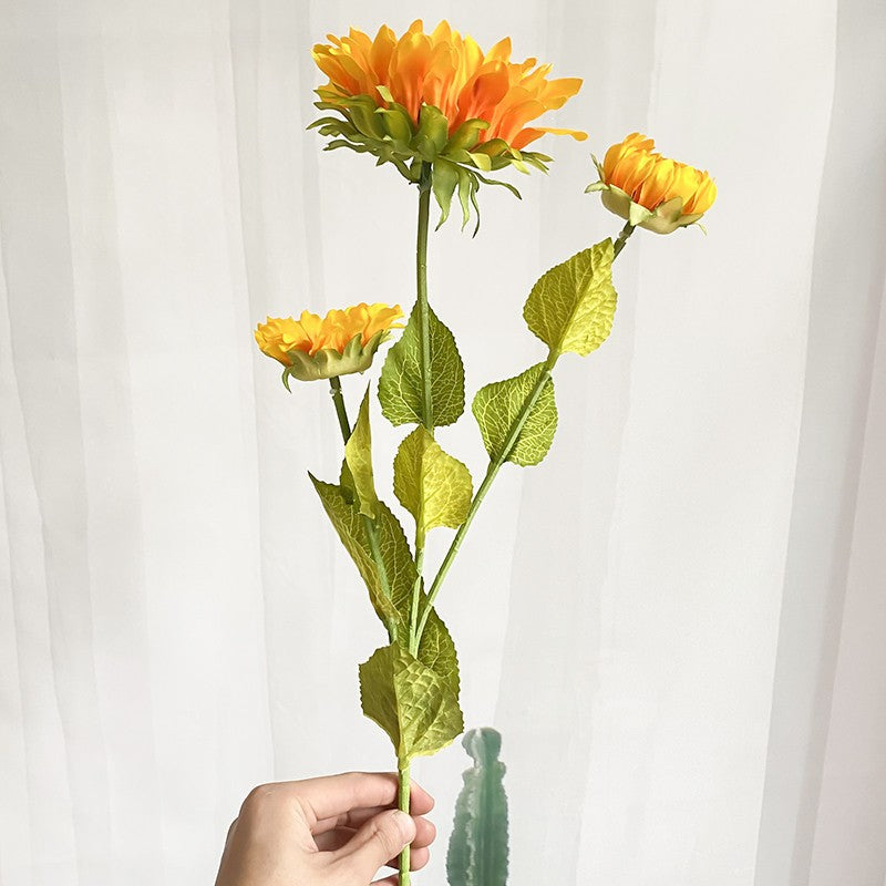 Lifelike Sunflower Stem