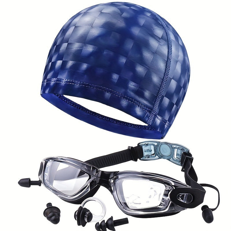 Professional swimming set with high-performance goggles and safety earplugs Stornfield