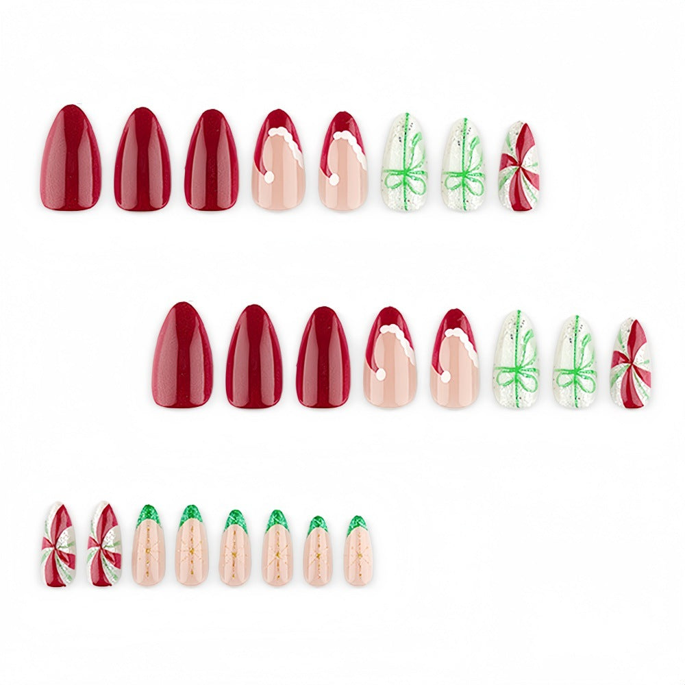 Artificial Christmas Art Nails Stornfield