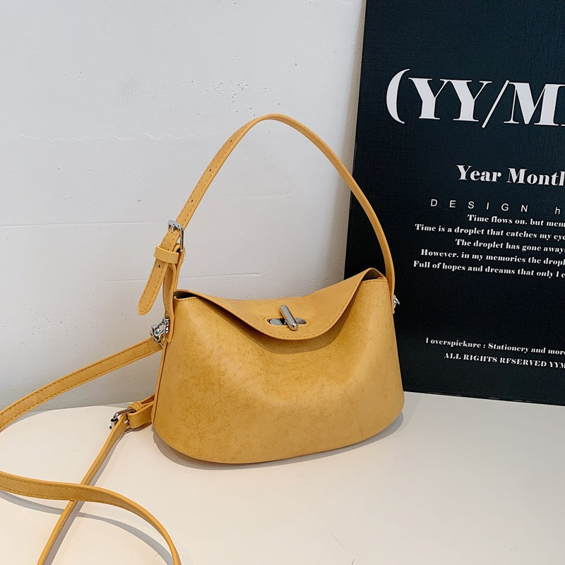 Elegant Soft-Suede Shoulder Bag Stornfield