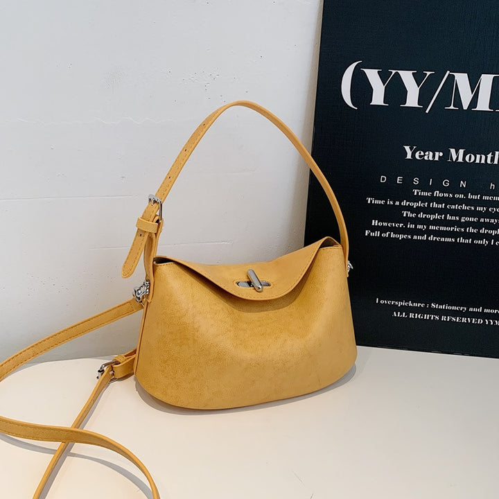 Elegant Soft-Suede Shoulder Bag Stornfield