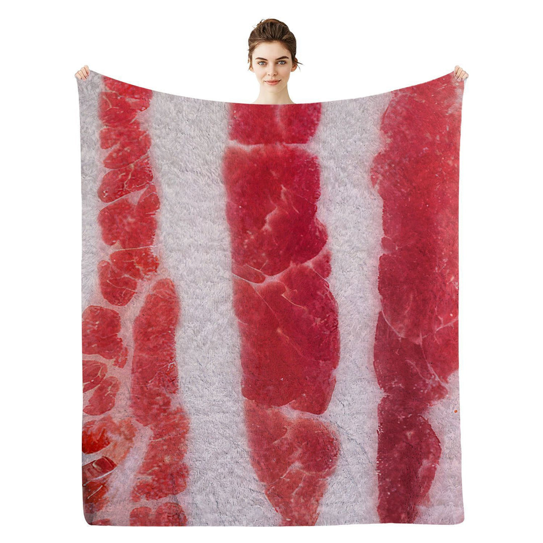 Cozy Food-Themed Blanket