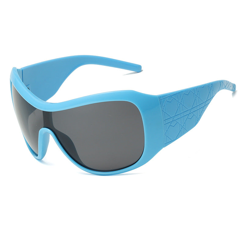 Men's Sporty Wraparound Sunglasses Stornfield
