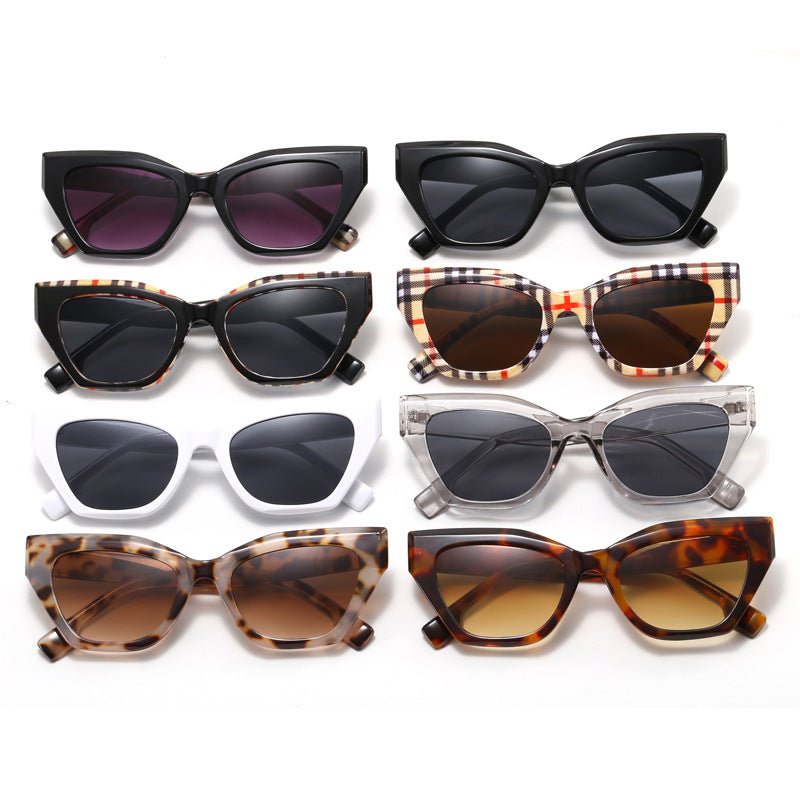 Women’s asymmetrical oversized sunglasses with trendy frame Stornfield