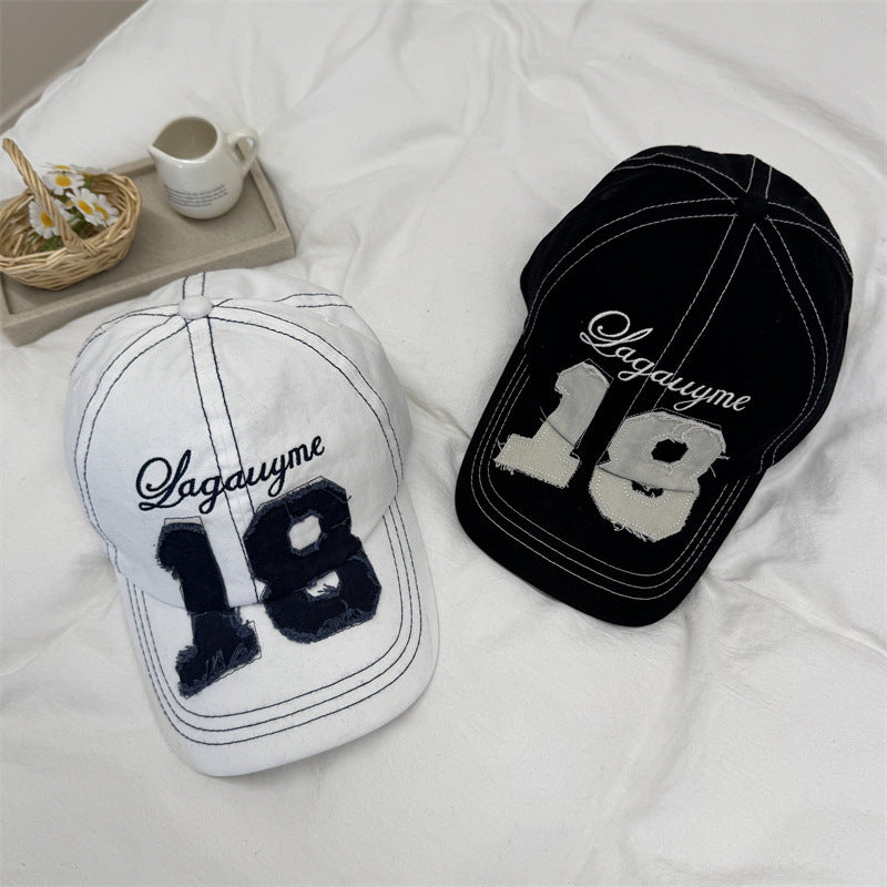 Men's Distressed Denim Baseball Cap Stornfield 1783921779