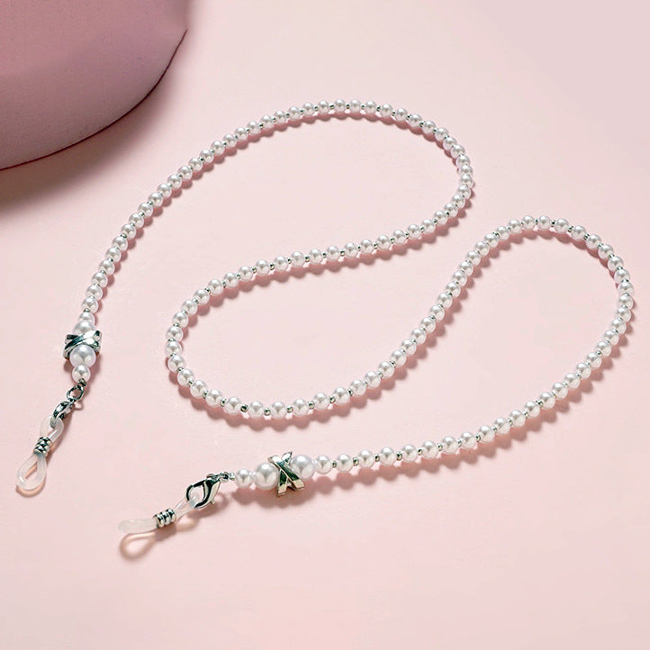 Stylish Pearl Beaded Eyewear Chain Stornfield