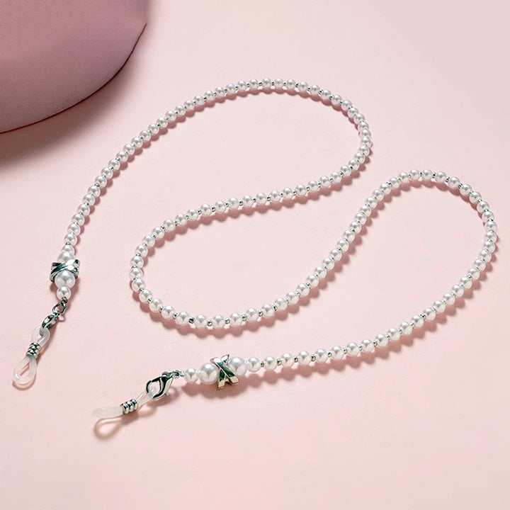 Stylish Pearl Beaded Eyewear Chain Stornfield