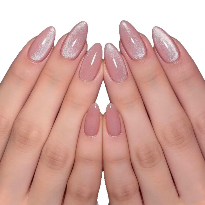Artificial nails with elegant mirror shine Stornfield