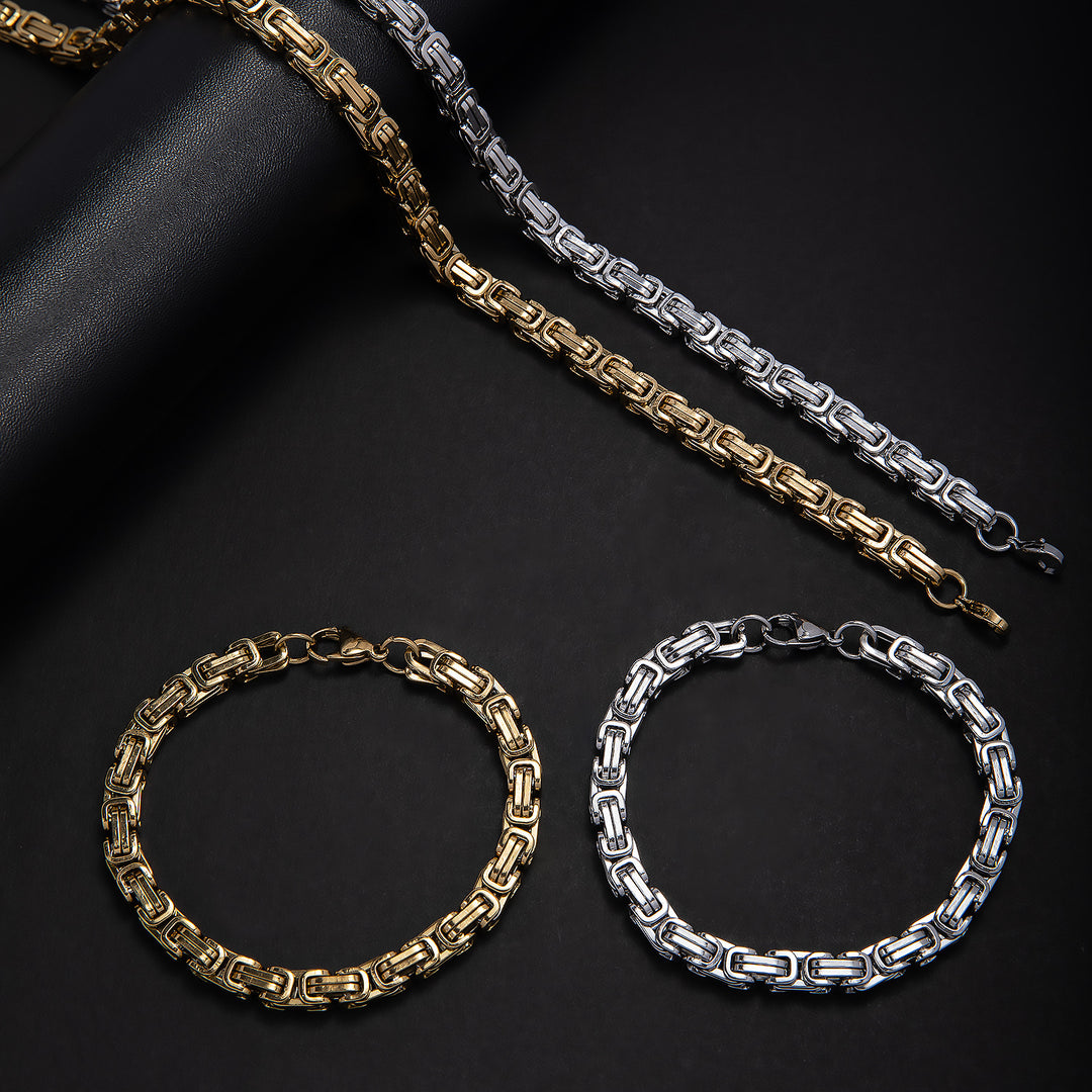 Chunky Link Chain Jewelry Set Stornfield
