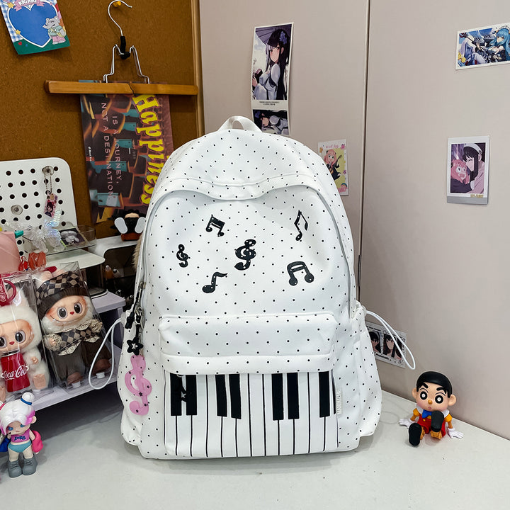 Musical-Themed Casual Backpack Stornfield