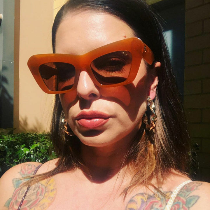Women's trendy geometric sunglasses Stornfield