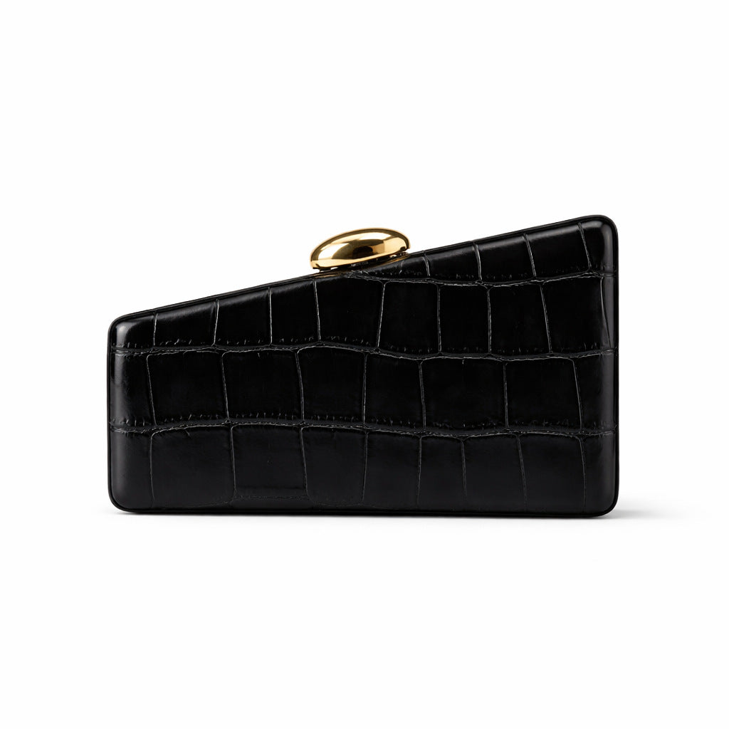 Textured Knit Evening Clutch