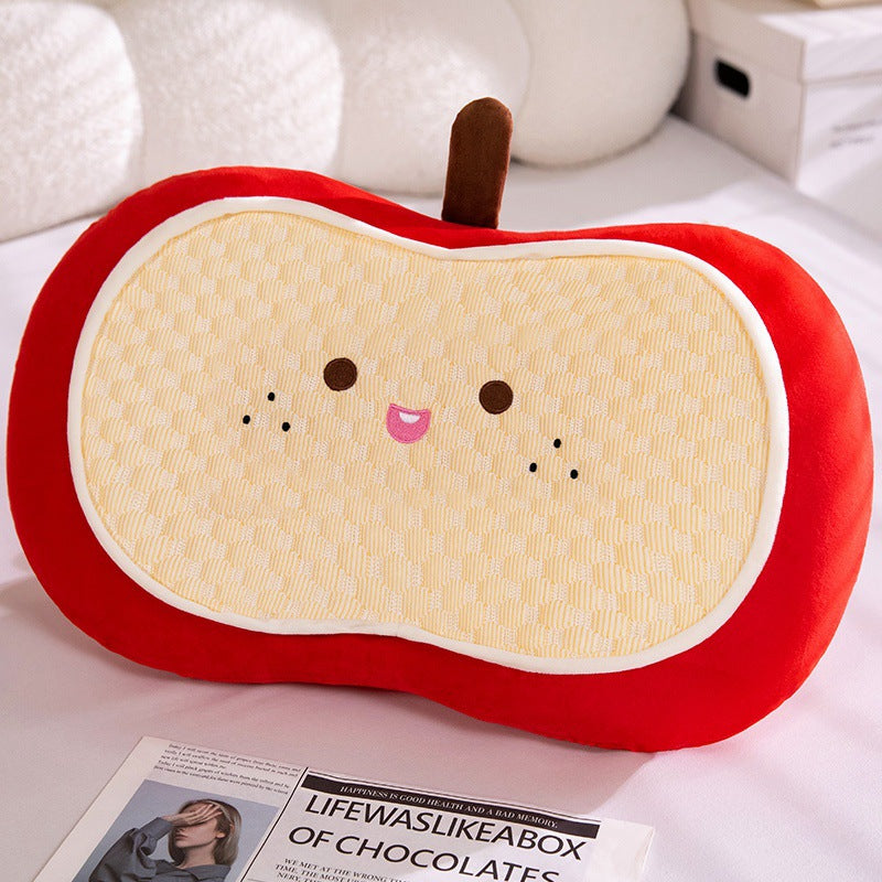 Plush pillow in apple design Stornfield
