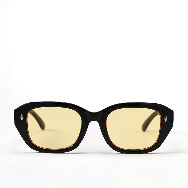 Women's stylish square sunglasses with high-quality tortoiseshell frame Stornfield