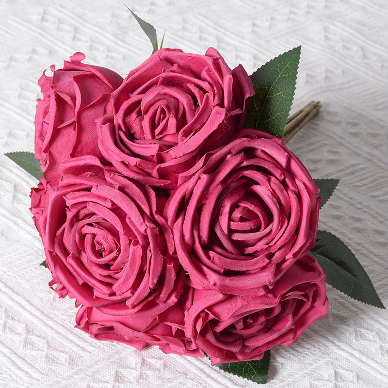 Decorative Faux Rose Bouquet