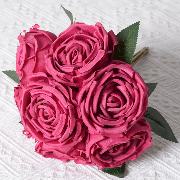 Decorative Faux Rose Bouquet