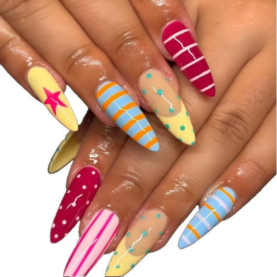 Artificial Nails In Creative Design Stornfield