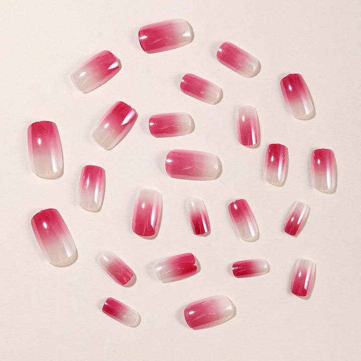 Ombre Glossy Press-On Nail Set Stornfield