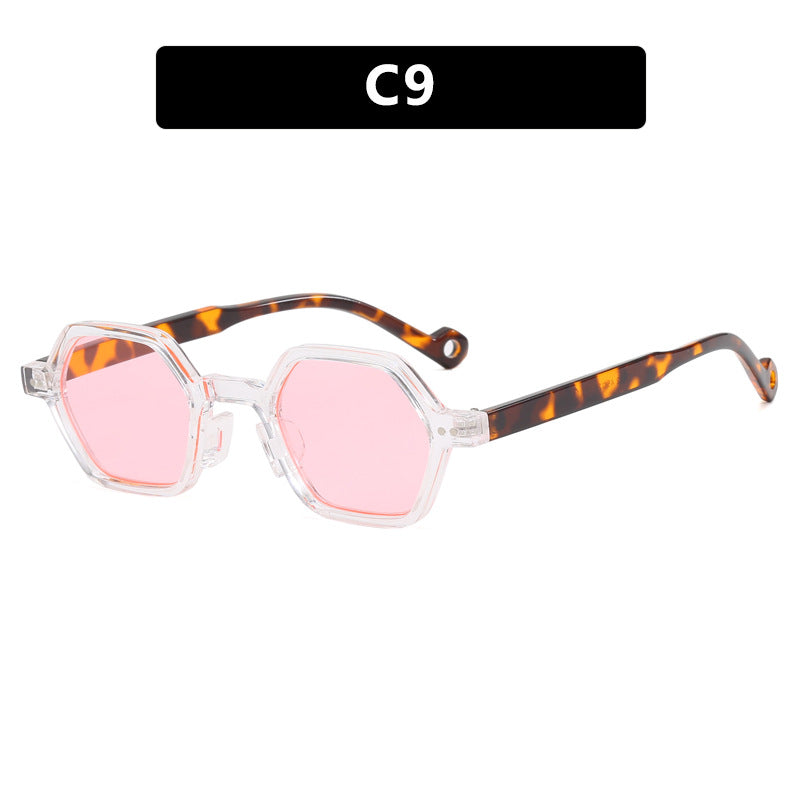 Women's hexagonal sunglasses in a modern design with protective lenses Stornfield