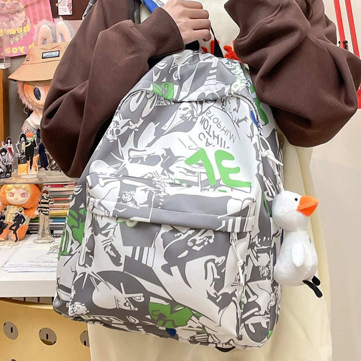 Backpack in Modern Comic Design Stornfield