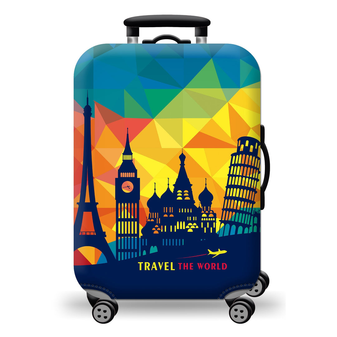 Hard Shell Luggage with Earth Design Stornfield