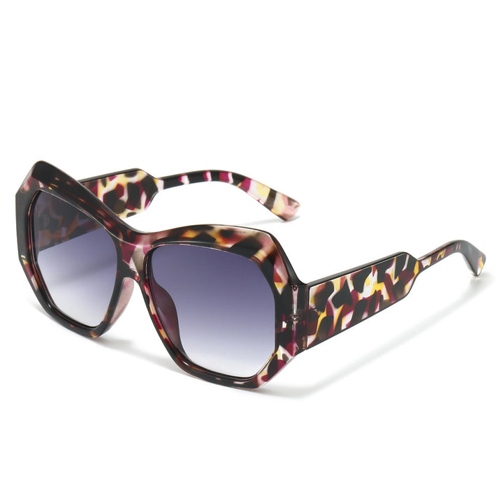 Statement Hexagonal Frame Sunglasses Stornfield