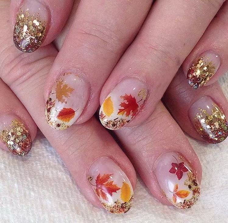 Autumn Leaf Press-On Nails Stornfield