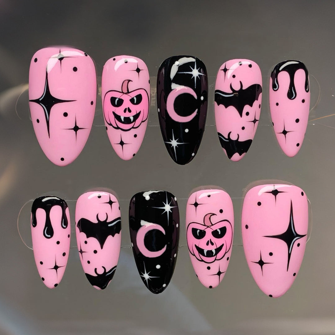 Creative Nail Set with Halloween Motif Stornfield