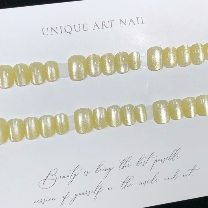Glossy and Minimalistic Press-On Nails
