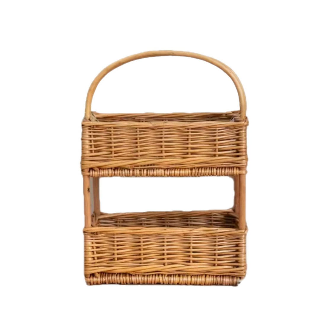 Wooden Multi-Tier Storage Organizer Stornfield