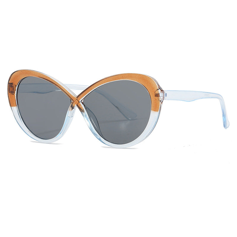 Women Cat-Eye Sunglasses with Mirrored Lenses Stornfield