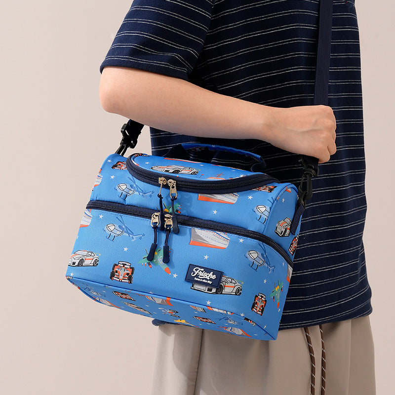 Insulated Multi-Compartment Lunch Cooler Stornfield