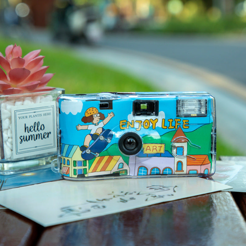 Playful Illustrated Instant Photo Camera Stornfield