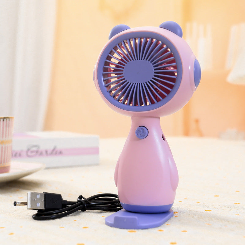 Women Portable Mini-Fan in Cute Animal Design Stornfield